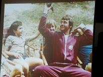 Dirk in einem Trainingslager